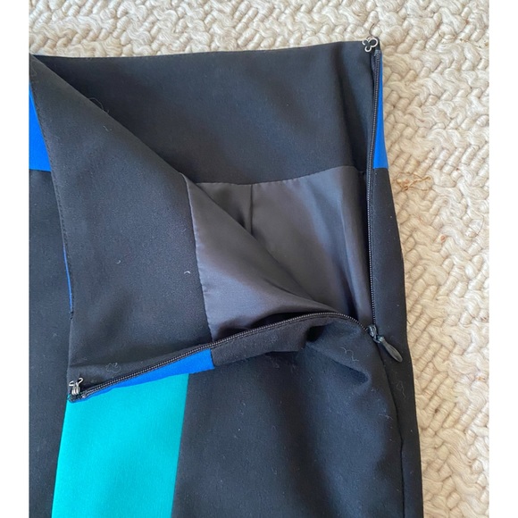 Worthington Color Block Skirt - 4 - Picture 3 of 4
